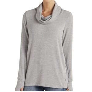 NWT Michael Stars Women’s Button Detail Cowl Neck Tunic Top XS Petite Casual